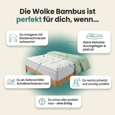 Wolke Bambus Topper