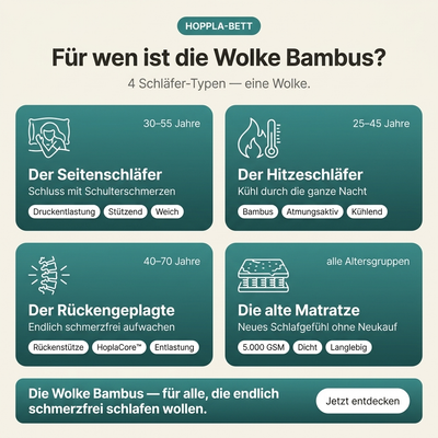 Wolke Bambus Topper