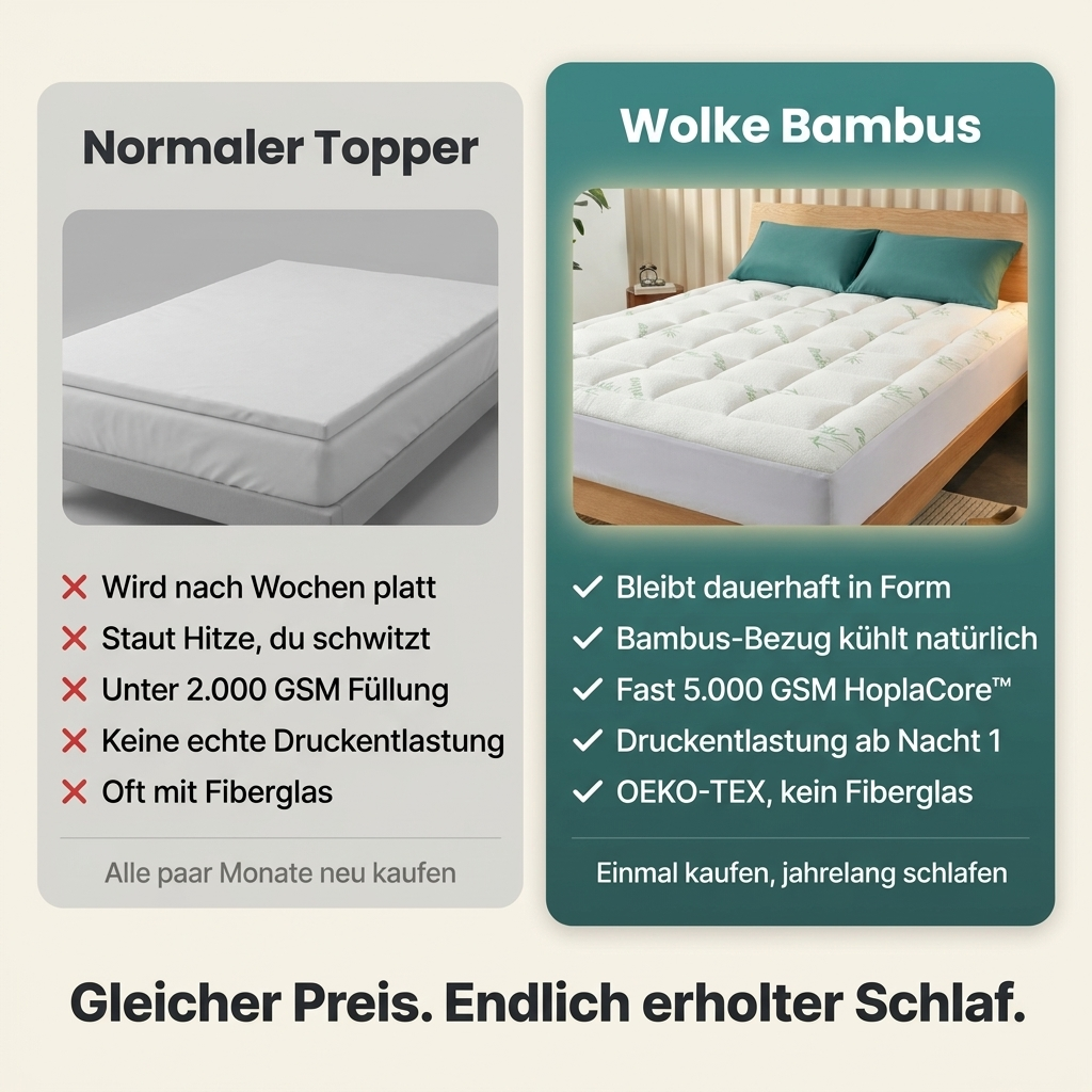 Wolke Bambus Topper